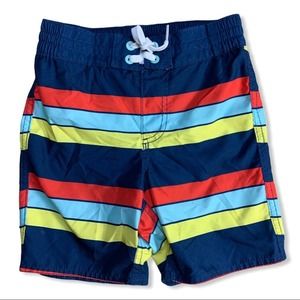 Multicolored stripe board‎ shorts size 5